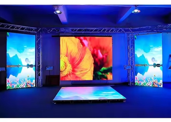 4 ̊50m Distanza di visualizzazione schermo LED di noleggio alimentato da Meanwell per prestazioni ottimali