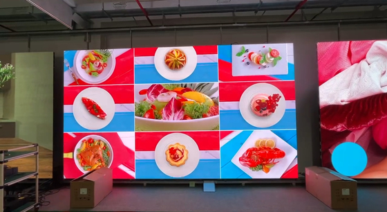 Mtbf 30000H Rental LED Display Modulo ad alta risoluzione e facile manutenzione Peso 0,154 Kg Gabinetto Dimensione 640*640mm