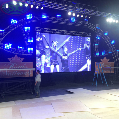 Per tutta la vita 100 pannello LED a display montato in superficie Consumo massimo di energia 600W/m2 per soluzioni visive di lunga durata