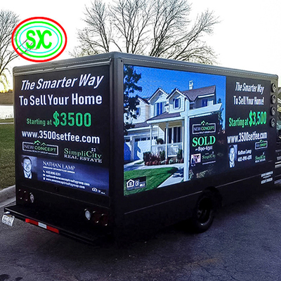 Display a LED mobile per camion montato su camion per elevata frequenza di aggiornamento e eventi personalizzabili