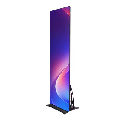 Fabbrica Trasportabile Indoor P1.8 P2 P2.5 Varia dimensione Alta luminosità Digital LED Pubblicità LED Poster Display Screen