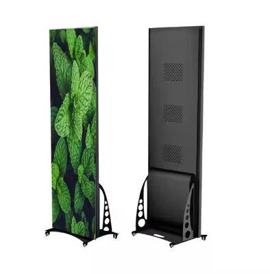 Pubblicità all'interno P1.8 P2.5 Pantalla portatile Led Matrix Panel Module Billboard Foldable Led Poster Display