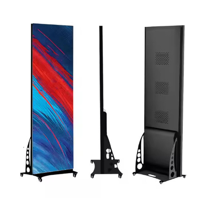Pubblicità all'interno P1.8 P2.5 Pantalla portatile Led Matrix Panel Module Billboard Foldable Led Poster Display