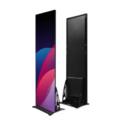 Pubblicità all'interno P1.8 P2.5 Pantalla portatile Led Matrix Panel Module Billboard Foldable Led Poster Display
