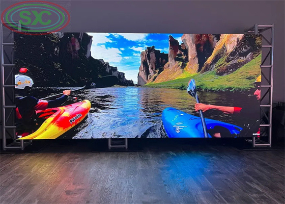 Completo LED Video Wall System P3.91 LED Display 500mmx500mm Sfondo del palcoscenico Indoor LED Screen