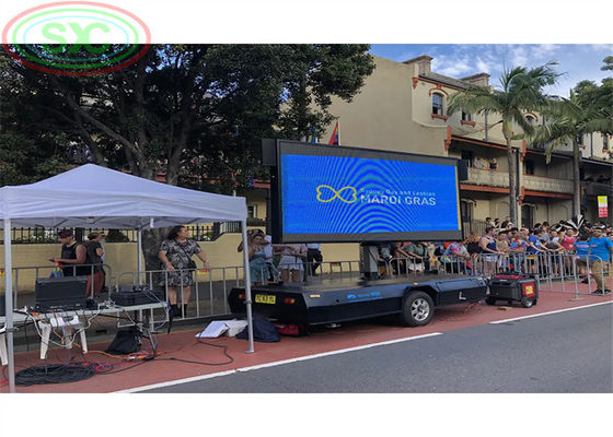 Prezzo buono Sistema di controllo multimediale e display LED P6 ad alta luminosità per auto per pubblicità accattivante in linea