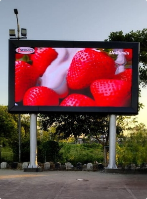Voltaggio di lavoro DC5V Cartelloni pubblicitari esterni a LED 120° / 60° angolo di visione e design durevole per una pubblicità efficace