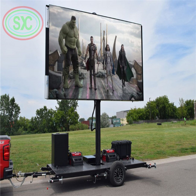 60Hz Framerate Rate P5 Mobile Truck LED Display Screen La soluzione definitiva per la pubblicità all'aperto