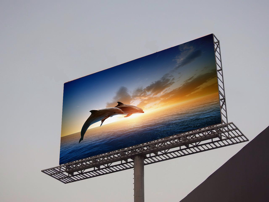 Display Led Billboard Screen con lampadine a LED SMD2727 Consumo energetico e medio di energia 860w/m2