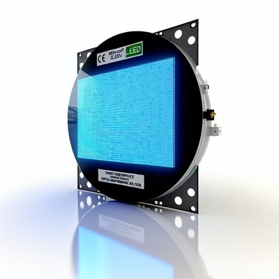 Monitor LED Rotondo con Servizio Frontale, Tensione DC5V, Soluzione per la Semplificazione della Manutenzione