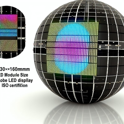 320*160mm Dimensione modulo Display LED globe con certificazione ISO