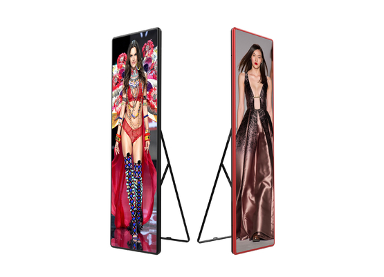 Display per poster LED in alluminio con schermo da 680x2000mm e configurazione colore 1R1G1B