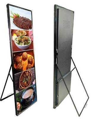 Display di manifesto a LED personalizzabile con armadio in alluminio 128 * 64 Modulo Risoluzione 320x160mm Dimensione del modulo