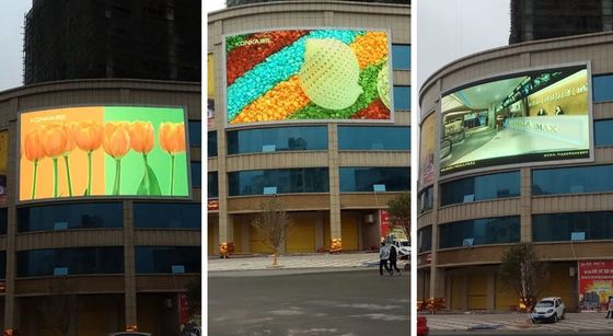 Display a LED a colori esterni IP65 impermeabile con densità di punti di 250000 punti/mq e dimensione del modulo 250*250mm