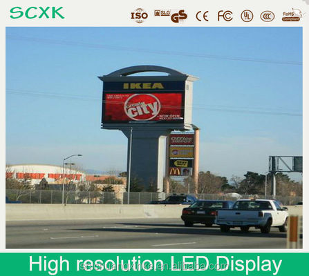 5000 Ore Mtbf Metodo di Manutenzione del Servizio Posteriore del Display Led Fisso con Dimensioni del Cabinet Personalizzate