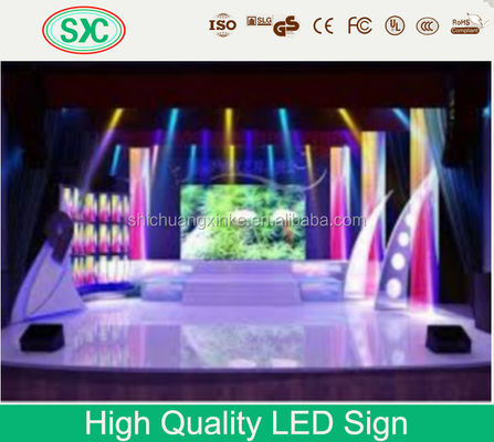 Schermo LED a colori indoor ad alta densità con sistema di controllo LSN/NoVa e 160000 punti/m2 da Shenzhen