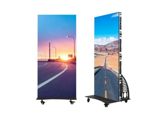 Prezzo buono Display a LED a terra per la pubblicità P2.5 640*1280mm con alta luminosità in linea