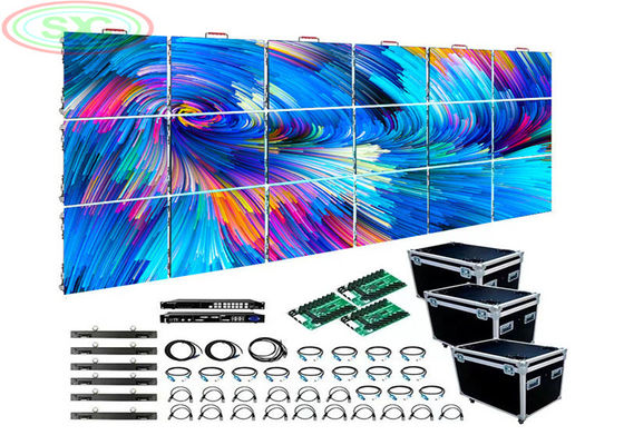 Prezzo buono Display a LED a colori per concerti ed eventi 640*640mm P2.5 Display a schermo senza soluzione di continuità in linea