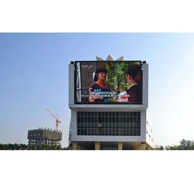 Il colore pieno all'aperto aperto del gabinetto p10 di servizio posteriore impermeabile di P10 ip65 ha condotto la visualizzazione ha condotto il pannello 320* 160mm per il adverti