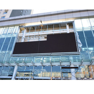 Prezzo buono All'aperto stare due pali riparati ha condotto l'esposizione p10 SMD 960X960MM 1/4 di segno principale programmabile di ricerca in linea