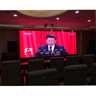 Piccolo tabellone per le affissioni di fusione sotto pressione principale dell'interno del pannello del gabinetto dello schermo di visualizzazione del passo P3 di alto difinition 576*576mm