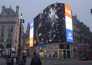 IP65 RGB LED Billboard P4 esterno impermeabile 5000cd/M2 Luminosità Alta risoluzione