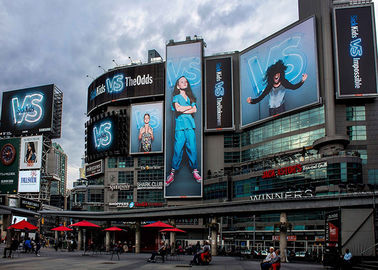 Full Color Outdoor Waterproof High Brightness LED Screen Noleggio P3 Centro commerciale Installazione