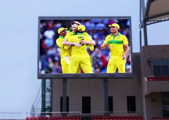 Acque resistenti Large led Billboard P6 Fixed Frame Street Advertising Wall Screen