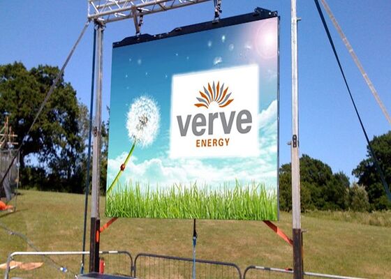 Schermo a LED da noleggio per esterni P3.91 P4.81 per concerti sul palco 500x500mm con frequenza di aggiornamento 3840