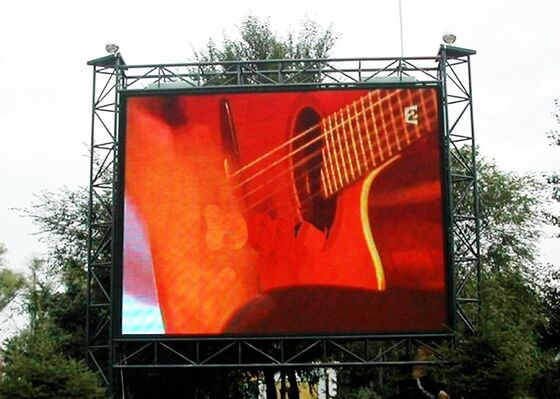 Prezzo buono display a led a colori per esterni con armadio aperto impermeabile p6 in linea