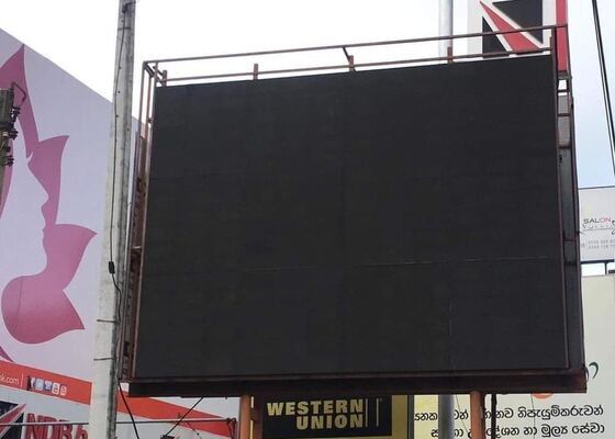 Prezzo buono Acque resistenti fisso 960X960MM Cartellone esterno a colori pieni video muro P5 Led pubblicità schermo schermo in linea