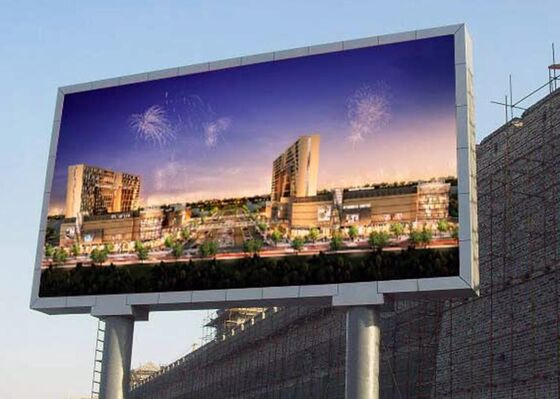 armadio posteriore impermeabile per manutenzione con apertura p10 display a led a colori per esterni