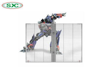 Wafer Chip Screen LED trasparente, Display LED trasparente per interni