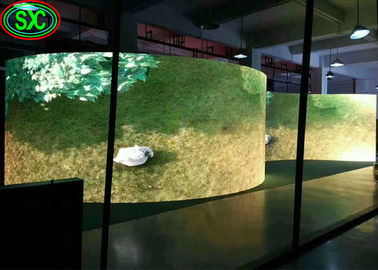 6500cd Luminosità Pubblicità all'aperto schermo a LED Video a parete curva P10 schermo a led pubblicità all'aperto