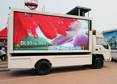 Eventi sportivi Display LED per camion mobili con rating IP65 e alta frequenza di aggiornamento