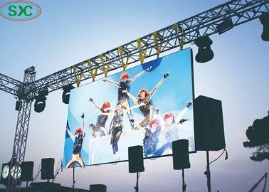Noleggio/Fusione a stampa in alluminio a colori pieni pubblicità esterna LED Display P1.667 LSN Sistema IP34 impermeabile