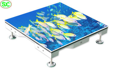 P3.91 Illuminazione a LED a colori interni Pavimento da ballo 250*250mm Modulo LED 65410 punti/metro quadrato