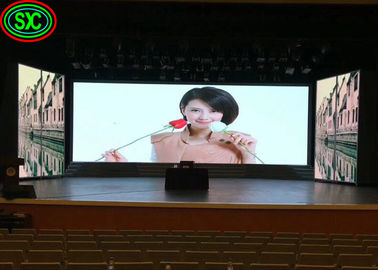 Indoor P3.91LED Stage Curtain Screen Sfondo Pubblicità Noleggio HD No Drag