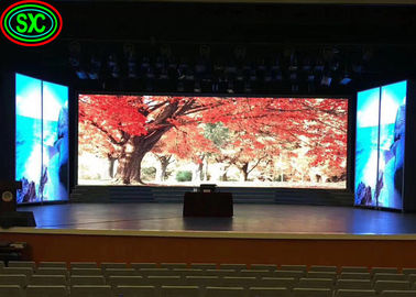 Indoor P3.91LED Stage Curtain Screen Sfondo Pubblicità Noleggio HD No Drag
