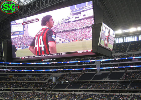 Prezzo buono Esposizione principale video del temporizzatore dello stadio di sport del quadrato P8 angolo di visione di 160 gradi in linea