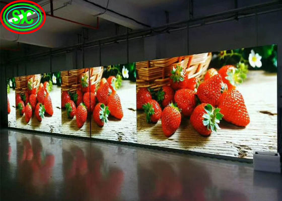 schermo a LED ultra-sottile per esterni P4.81 parete 8 livelli luminosità regolabile