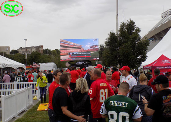 Esposizione di LED locativa mobile all'aperto impermeabile del supporto IP65 P4.81mm per gli eventi, noleggio dello schermo principale