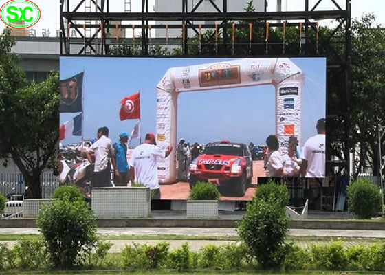 Parete principale della fase all'aperto di luminosità di altezza la video, fase di P5 SMD ha condotto il concerto dello schermo