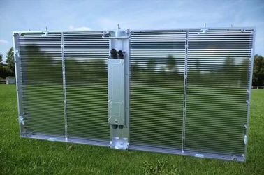 Display LED trasparente ad alta luminosità a colori, cartello pubblicitario SMD2121