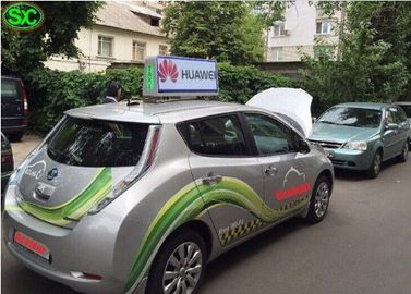Schermata del taxi impermeabile P4 a colori Epistar chip 3 anni di garanzia