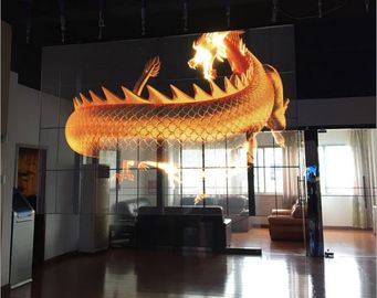 SMD2121 schermo a LED trasparente a colori pieni pubblicità segnaletica