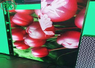 Epistar HD Full Color Stage LED Die-Casting Aluminum P4 Display all'aperto / all'interno Cassa in ferro / acciaio