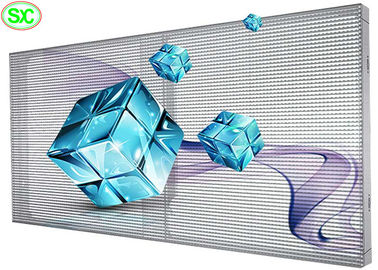 Pannello LED trasparente ad alta luminosità, segnaletica a colori SMD2121