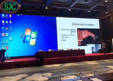 P4 Full Color Indoor LED Video Wall Screen 80*40 Modulo Risoluzione Cartelloni pubblicitari