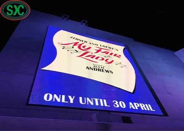 P4 Stage di noleggio all'aperto Full Color HD LED Screen in alluminio 2500 NITE